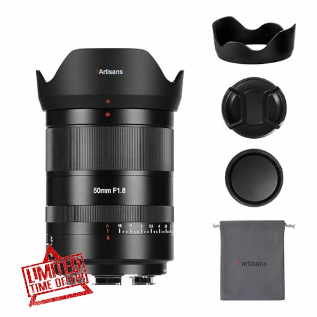 7artisans AutoFocus 50mm F1.8 Full Frame Lens