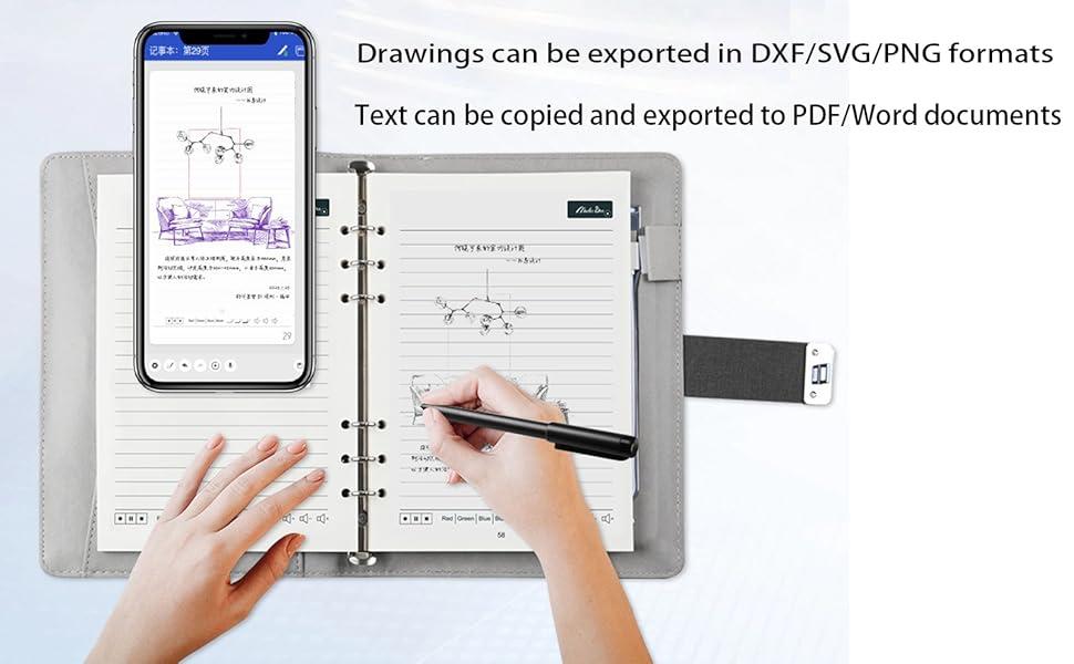 digital sketchbook smart notebook with pen smart notebook cuaderno inteligente