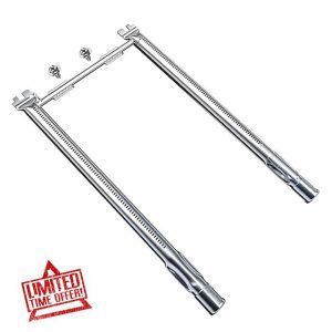 Waltboar 69785 Grill Burner for Weber Spirit E210 E220 & Spirit II 210 E220 gas Grills;Weber Spirit grill parts;Weber Spirit grill burner;Weber Spirit ii Grill Burners (2-Burner)