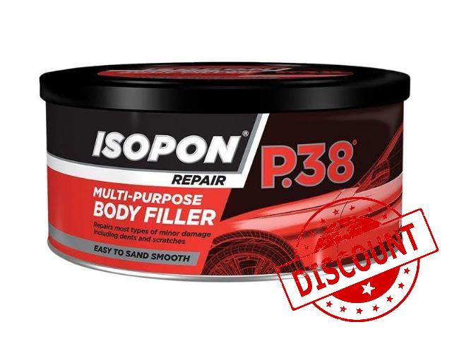 HOCHSTE® U Pol P38 Easy Sand Body Filler Car Body Repair Kit with Hardener for Metal