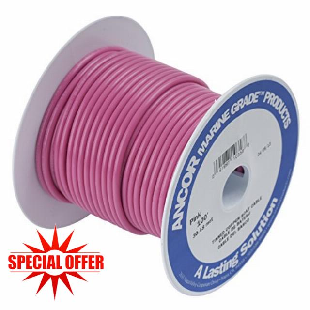 Ancor 106610 Marine Grade Electrical Primary Tinned Copper Boat Wiring (12-Gauge