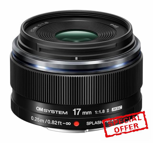 OM SYSTEM M.Zuiko Digital 17 mm F1.8 II Wideangle Lens