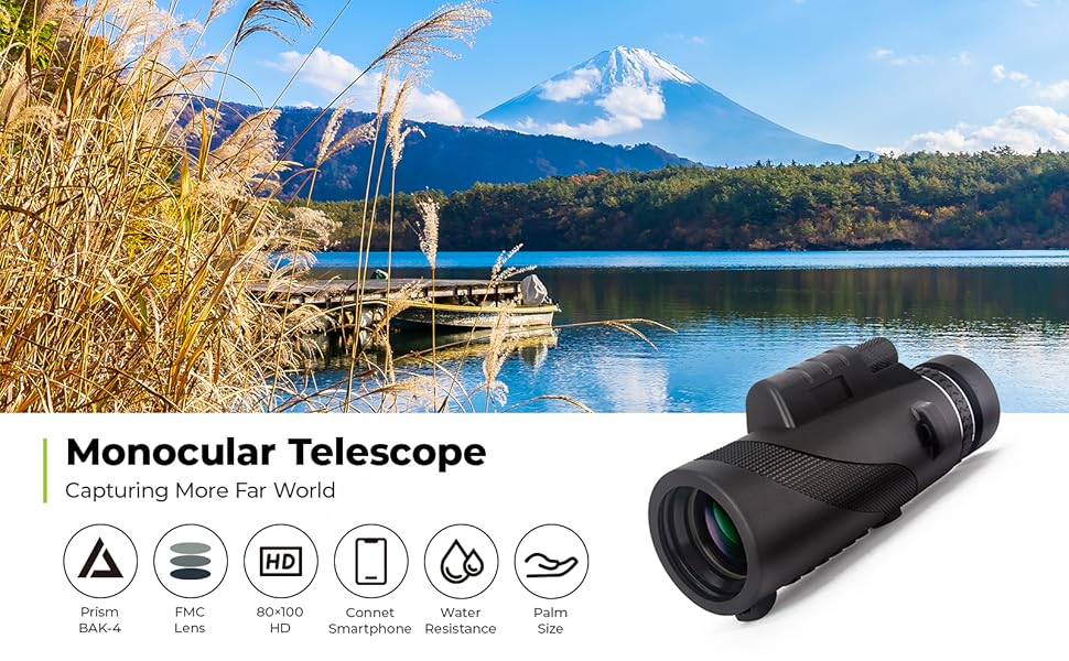 10X40 Monocular