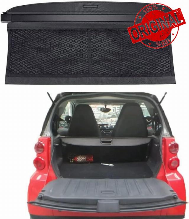 Car Retractable Rear Trunk Parcel Shelf for Smart 451 Fortwo 2007 2008 2009 2010 2011 2012 2013 2014