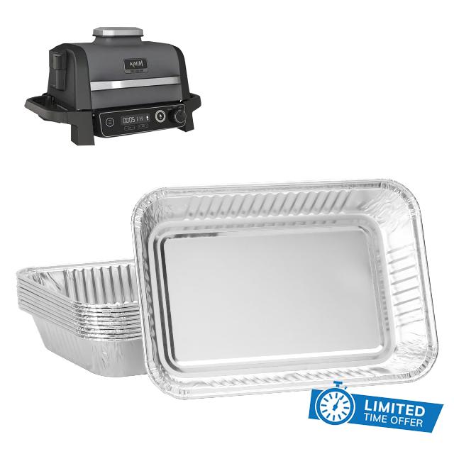 Grill Drip Pan Liners for Ninja Woodfire OG800 OG900 Series