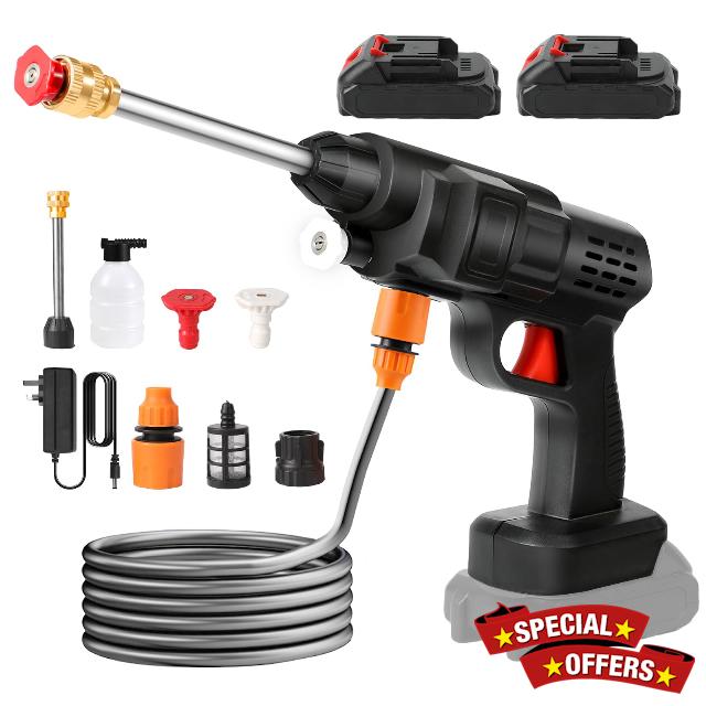 Portable Cordless High-Pressure Washer