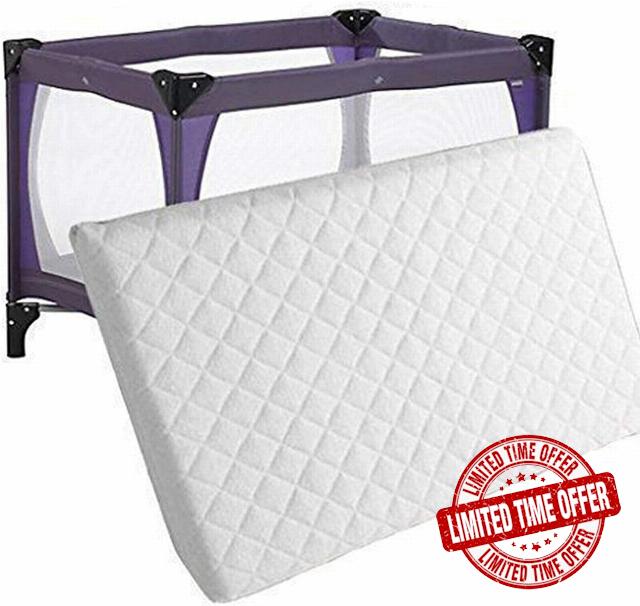 Premium Baby Cot Mattress Soft Foam Core