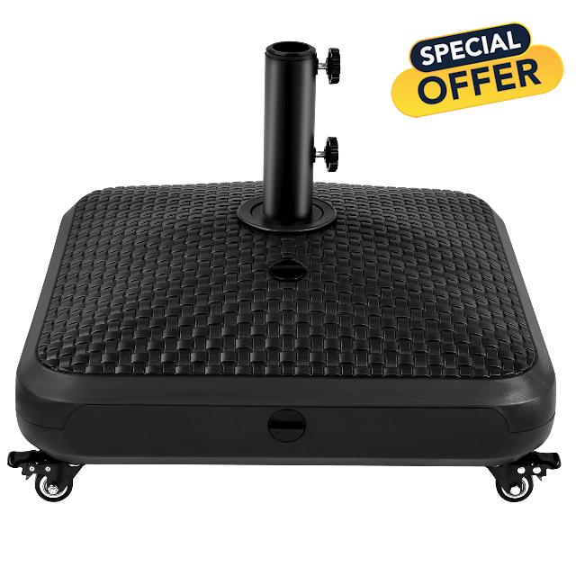 Yaheetech 56kg Resin Garden Parasol Base