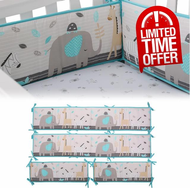 4Pcs of Breathable Mesh Liner Anti-Collision Pads- Soft Cushioned Edge Protectors for Mattress Top. (KY6)