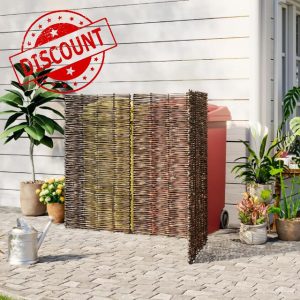 Warmiehomy Willow Wheelie Bin Screen 2 Wheelie Bin Hideaways