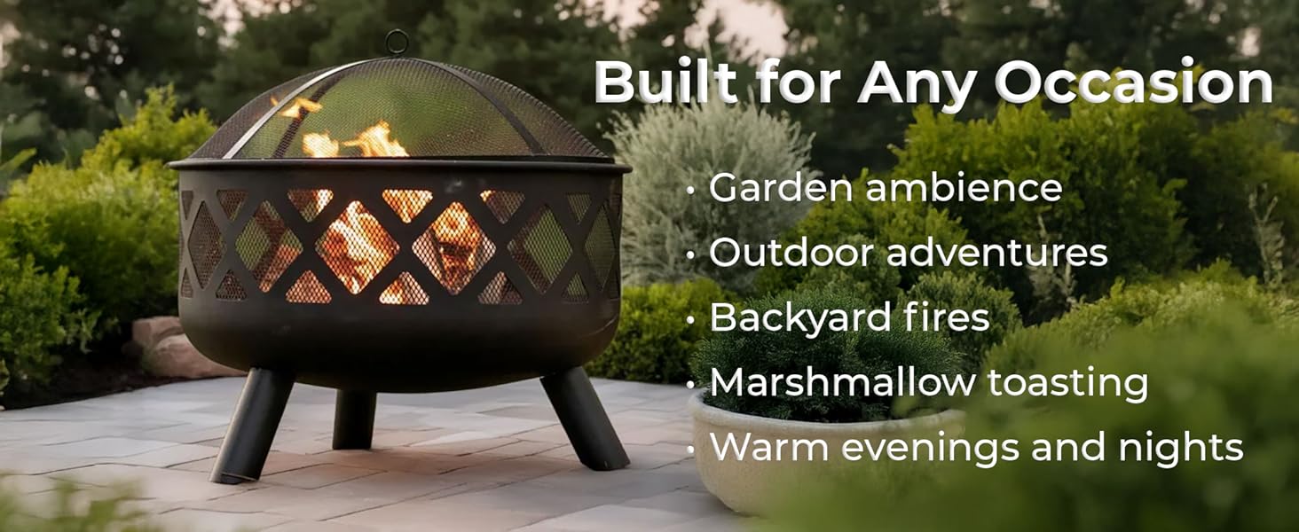 portable wood firepit grill cooking camping bbq gas smokeless large mini glass small stove set
