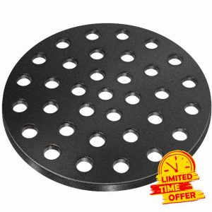 GGC Cast Iron Fire Grate for Kamado Joe Classic