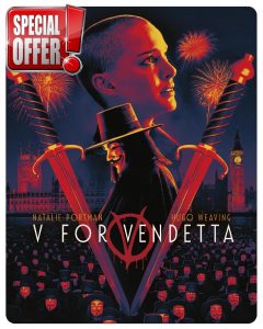 V for Vendetta Steelbook [4K Ultra HD] [2005]