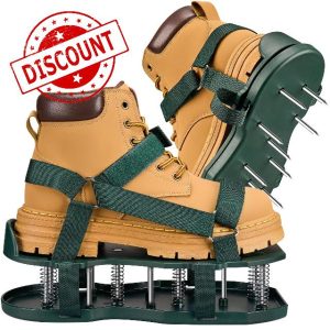 Lawn Aerator Shoes with Spring Base