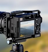 SIRUI Camera Tripod for Travel, Carbon Fibre Tripod for Camera AM-225+B-00K, 5-Section Compact Tr...