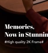 pexar 2K Digital Picture Frame (Powered by Lexar), 11-inch Anti-Glare IPS Touch Screen, Wi-Fi Dig...