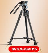 SIRUI SVS75 Professional Video Tripod, 61