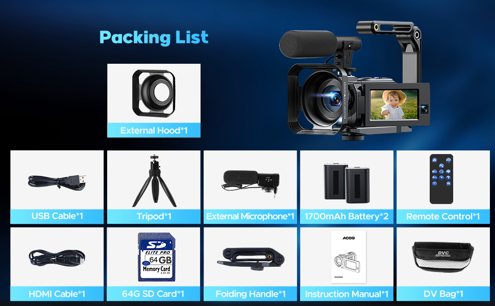 Camcorder Video Camera