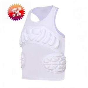 Topeter Kids Chest Protector Vest with Rib Guards for Boys & Girls