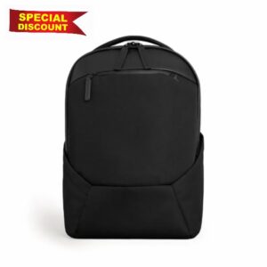 Troubadour Apex 4.0-22L Premium Laptop Backpack - Ergonomic & Water Resistant - Designed for Work and Travel - Black