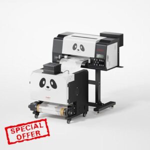 Procolored F13Pro DTF Printer with Dual XP600 Printheads and Powder Shaker for Heat Transfer Printing on Cotton Polyester and Blended Fabrics Ideal for Small Business (printer+stand+powder shaker)