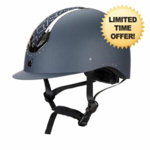 Shires Karben Sonic GXY Riding Hat - Navy Blue