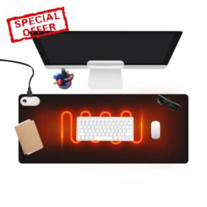 XPJBCK 80 * 33cm Heated Mouse Mat