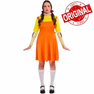 Rubies Official Squid Game Girl Doll Classic Costume