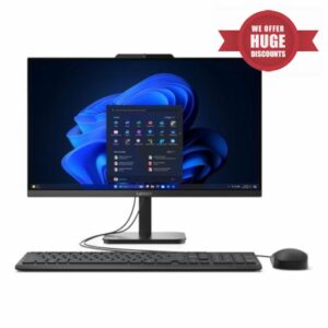 Lenovo V100 Intel Core i3-N305 8GB RAM 256GB SSD 23.8" Windows 11 Pro All-In-One Desktop PC - 13BE002TUK