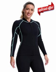 Lemorecn Women's Wetsuit Top