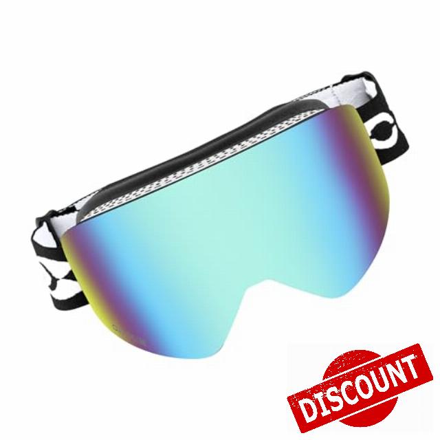 Anti-Fog Snow Goggles | 100% UV Protection | OTG Compatible | Wide Peripheral Vision | Magnetic Lens Change System