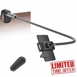 VOLTIFYMAX Tablet Holder with Kindle Page Turner for Reading in Bed