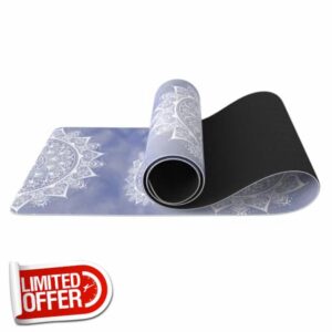 Haquno Extra Thick Yoga Mat 6mm - Non-Slip Exercise Mat for HIIT