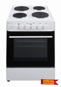 BlueFlame KTF 1000.50 50 cm Freestanding Electric Cooker - White            [Energy Class A]