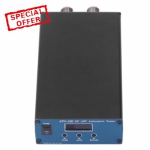 Ribinuod ATU-130 Micro Shortwave Automatic Antenna Tuner ATU-130 1.8850MHz 200W Tuner Shortwave Automatic Antenna Tune