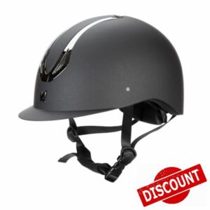 Shires Karben Sonic ID Riding Hat - Black