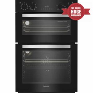 Hotpoint DIH 82G B Built-In Electric Multifunction Double Oven - Black            [Energy Class A]