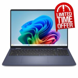 Dell 16 Plus 2-in-1 Laptop Copilot+ db06250 16.0-inch 16:10 2.5K (2560 x 1600) Touch HDR 600