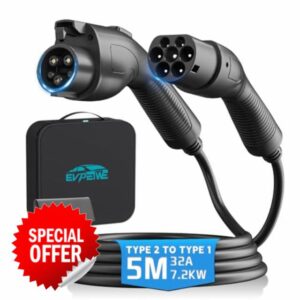 EVPEIWE Type 2 to Type 1 EV Charging Cable