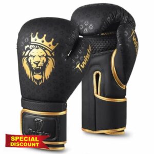 Twisto Boxing Gloves Black Rox - Pro Training & Sparring