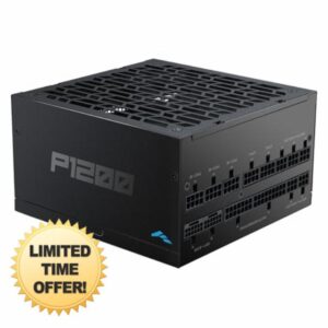 SAMA P1200 ATX 3.1 PSU - 1200W Fully Modular 80 PLUS Platinum PCIe 5.1 12V-2x6 Connector for NVIDIA RTX 40/50 Series GPUs Ultra-Quiet FDB Fan