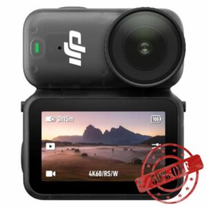 DJI Osmo Nano Standard Combo (64GB) - Small 4K/60fps Vlogging Camera with a 1/1.3″ Sensor
