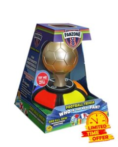 Fanzone International Edition - This Football Game is the ideal football gift for boys and girls everywhere. 7 years+. English speaking version.