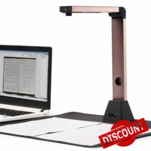 Venkillian Document Scanner & USB Doc Camera: Portable A3 Scanner for Teachers with OCR | Windows Book Scanner Camera | Classroom Teaching Visualizer Overhead Document Reade