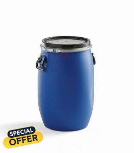 60L Open-Top Storage Drum