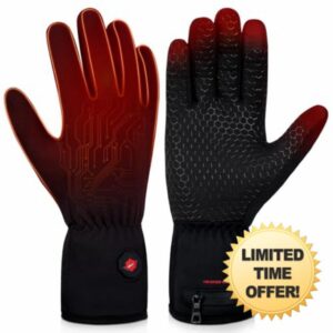 Dr.warm Touchscreen Heated Gloves Liners