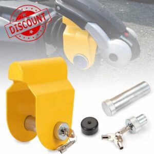 Guirfly1N1 Heavy Duty Caravan Hitch Lock - Caravan Hitch Lock for ALKO AKS1300/2004/3004 & AK130/160