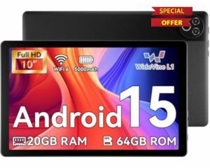 MUISOO Android 15 Tablet