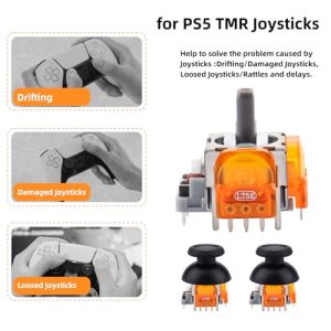 3D Analog Joysticks Thumbsticks with Screwdriver for Playstation 5 Repair Part Tool Ki