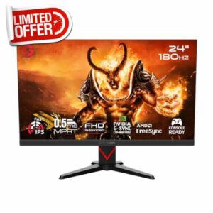 GAMEON Marksman Series 24” Fast IPS Gaming Monitor – FHD 1920x1080